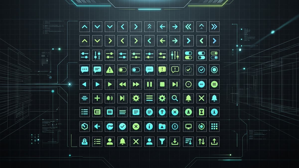 Radix Icons 15x15 Micro Grid Architecture and Shadcn UI Integration