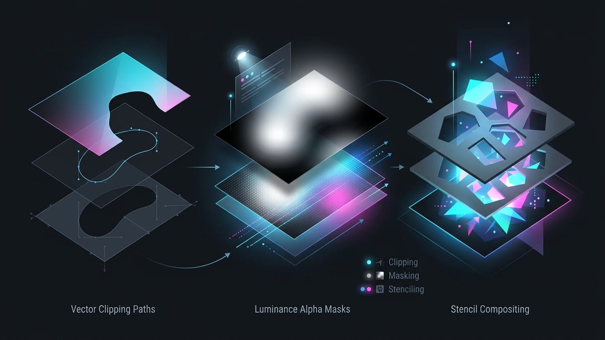 SVG Clipping Masking and Compositing Vector Illustration