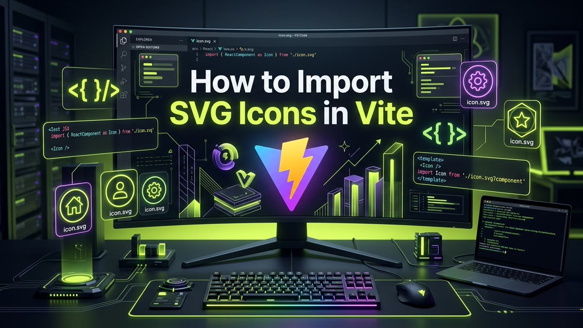 How to Import and Use SVG Icons in Vite Guide